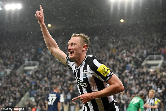 Meanwhile, Newcastle goalscorer Sean Longstaff got an impressive score of seven