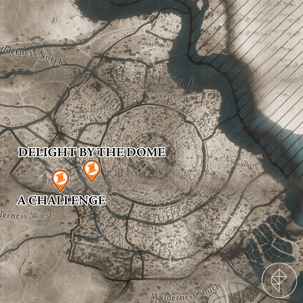 Assassin's Creed Mirage Abbasiyah District Enigma Clue Locations 