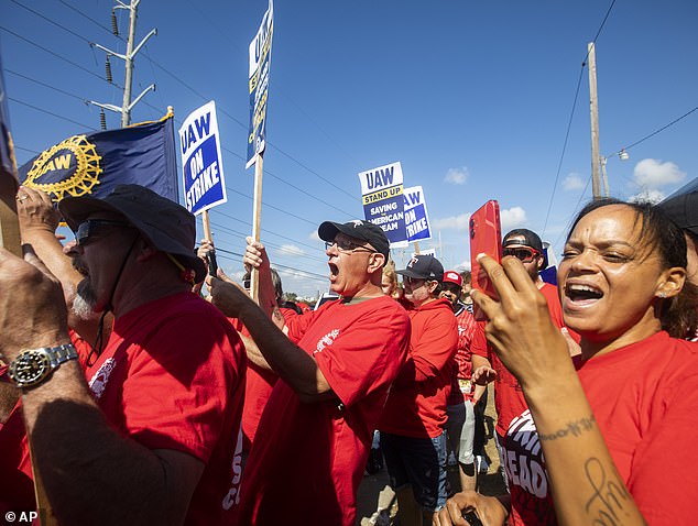 UAW members strike at the Stellantis Toledo Assembly Plant in Ohio.  According to a recent study, the strikes have lost more than $325 million in direct wages to date