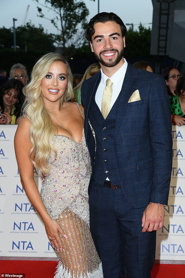 On the rocks: The couple have been on the red carpet together at the Who Cares Wins Awards and the NTAs in recent weeks (pictured), but insiders say they have struggled to move on behind the scenes