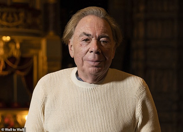 Unexpectedly: the couple stayed at the home of composer Andrew Lloyd Webber