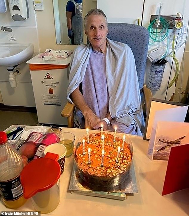 Anthony celebrates his birthday in hospital in Great Britain