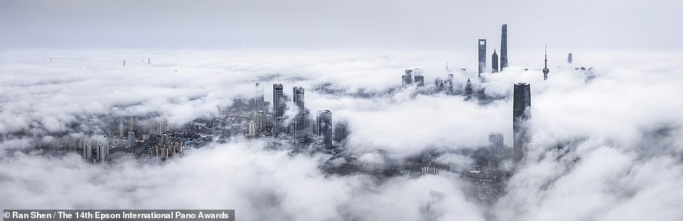 Photographer Ran Shen was behind the lens for this mesmerizing shot of Shanghai, China.  The shot takes 14th place in the Amateur Built Environment category