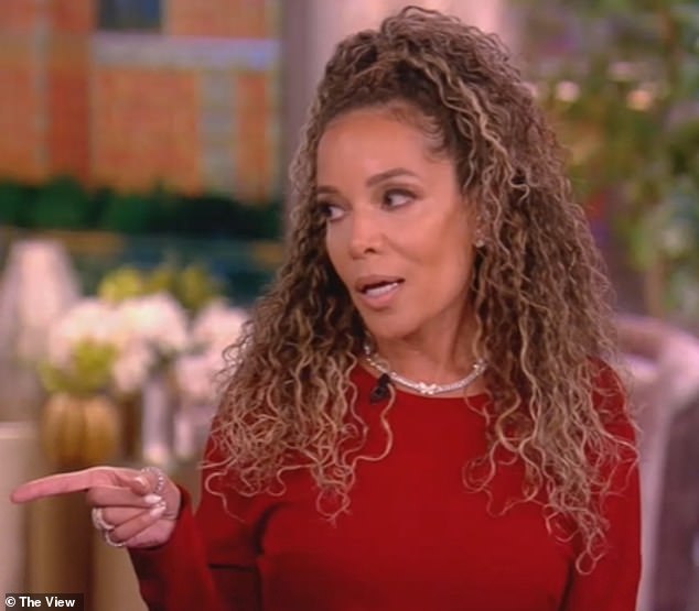 Sunny Hostin admitted that she had laser surgery downstairs because of Joy's previous comments