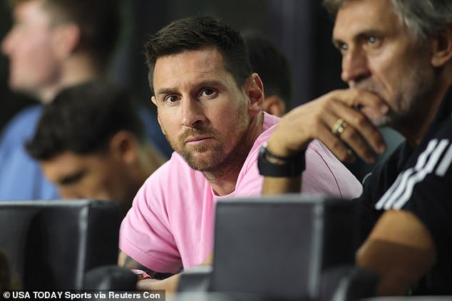 Messi missed a fourth straight game with an injury on Wednesday as Miami lost 4-1 to Chicago Fire