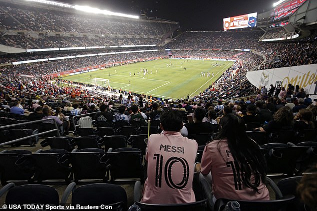 There were 61,000 fans at Solider Field to see Chicago pull off a big win