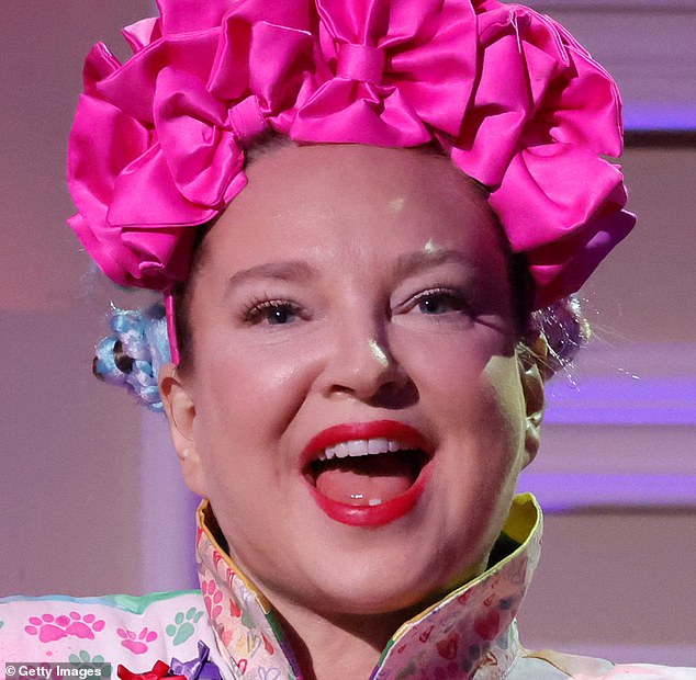 Evolution: Sia glowed at the event and showed off her ageless skin