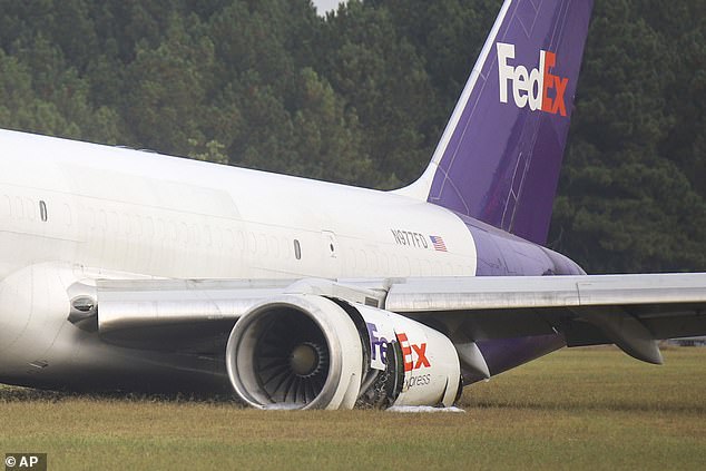 Despite damage to the plane's engine and turbine, officials said there was no fire or explosion