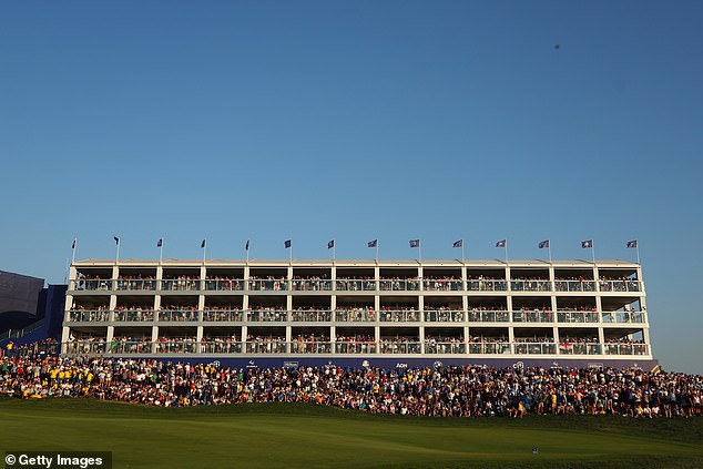 Thousands of fans watched last week from one of the catering establishments on the course