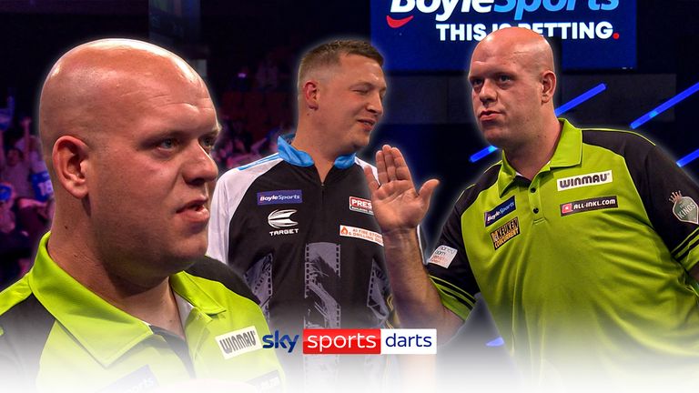 MVG came so close to hitting two nine-darters in the same match against Dobey