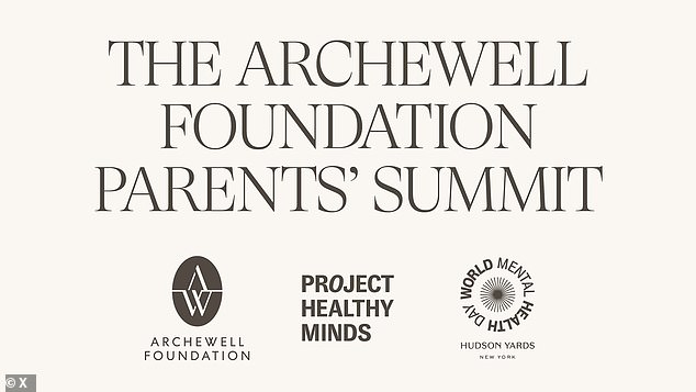 The Archewell Foundation's Parents' Summit aims to help families navigate children's mental health and well-being in the digital age, PEOPLE reports