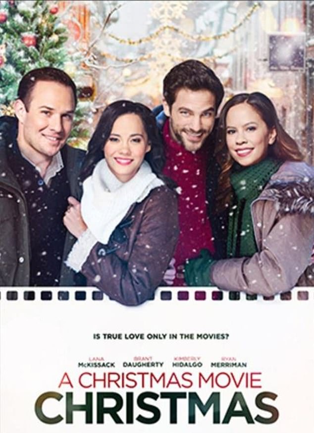 Partners in Everything: Brant and Kim are not just partners, but professional collaborators, co-starring and co-writing the film A Christmas Movie Christmas