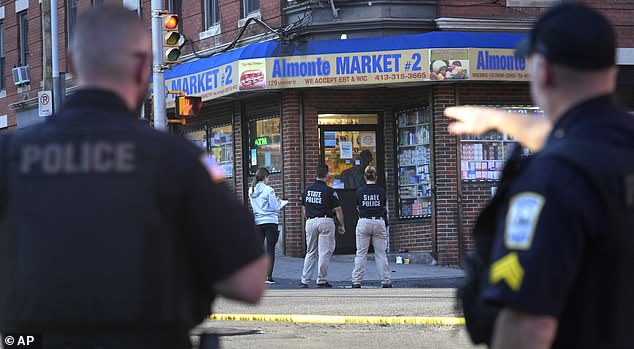 The Almonte Markt 2, where at least one of the gunmen took shelter as the chaos unfolded