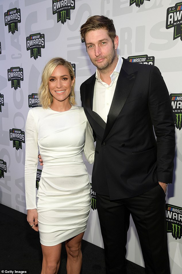 Moving on: The romance comes three years after Jay and his now ex-wife, Kristin Cavallari, announced their divorce;  seen in 2019 in Nashville