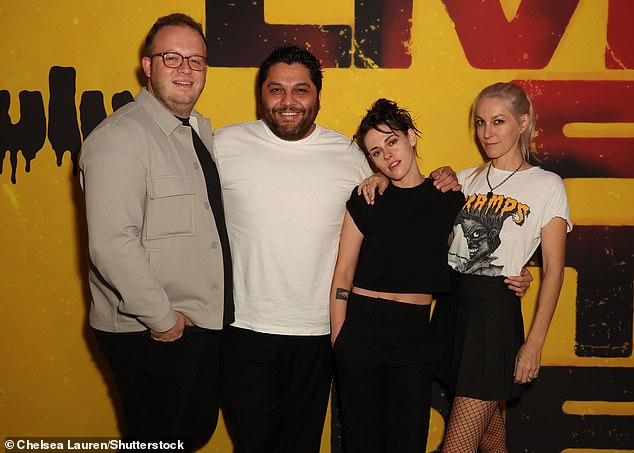 Of interest: their friend CJ Romero's eight-episode docuseries features five strange ghost hunters investigating famous haunted American locations;  (L-R) Brendan Connell, Cj Romero, Kristen and Dylan