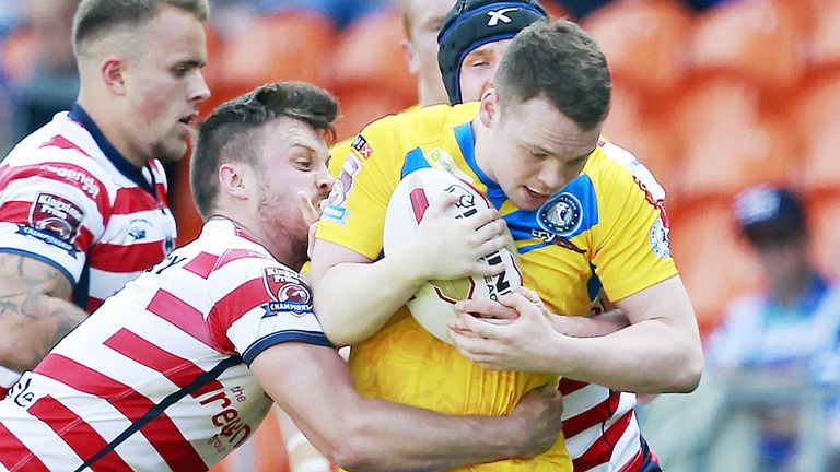 Liam Marshall's first professional playing experience was on loan at Swinton