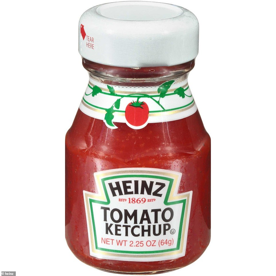 'He uses and prefers the small Heinz glass ketchup bottles because he likes to hear his servant, or the person who serves him his meal, he likes to hear the "pop,"' she said.