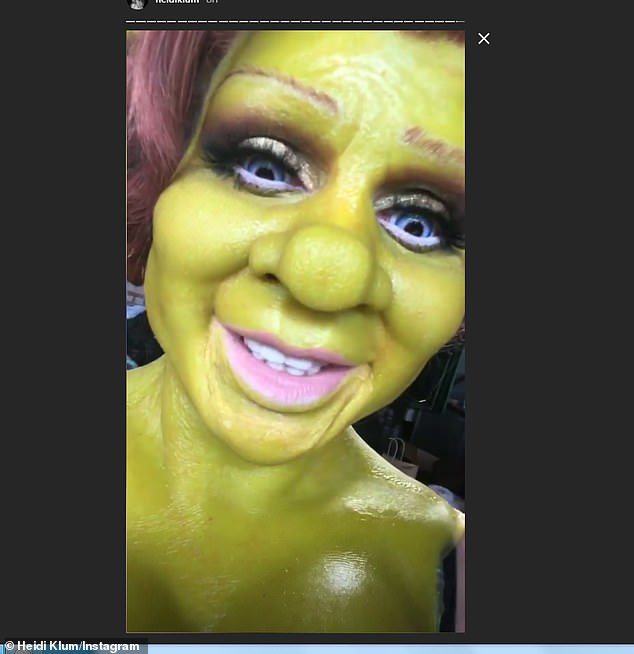 Wow!  She also appeared as Shrek's Princess Fiona in 2018