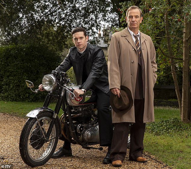 Fan favorite: Tom took on the role of Pastor Will Davenport in 2019, starring alongside Robson who plays Inspector Geordie Keeting in the 1950s detective drama