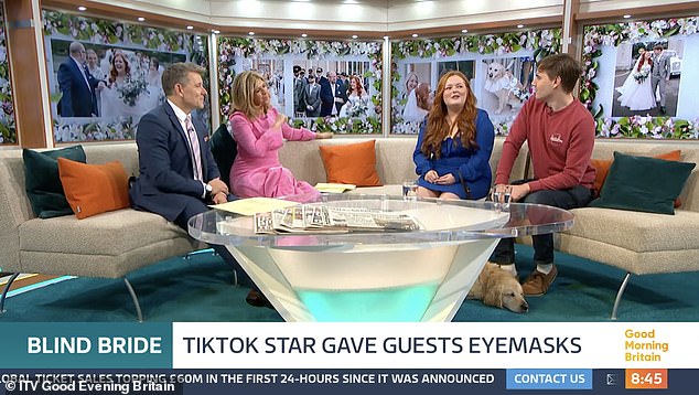 Lucy and her husband Ollie opened up about their emotional big day on Good Morning Britain