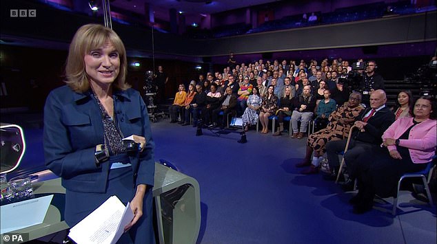 Ms Bruce's personal inquiry into the audience member is understood to have been well received