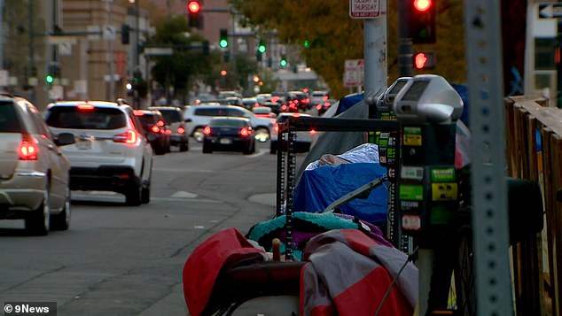 Coors said the issue of homelessness exploded during the COVID-19 pandemic, when homeless people moved into a gated area near the Triangle Bar.