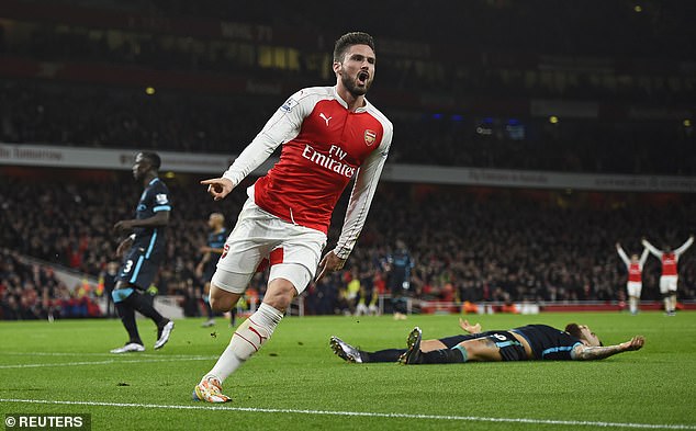 Arsenal last beat City in the Premier League in 2015, thanks to goals from Theo Walcott and Olivier Giroud.