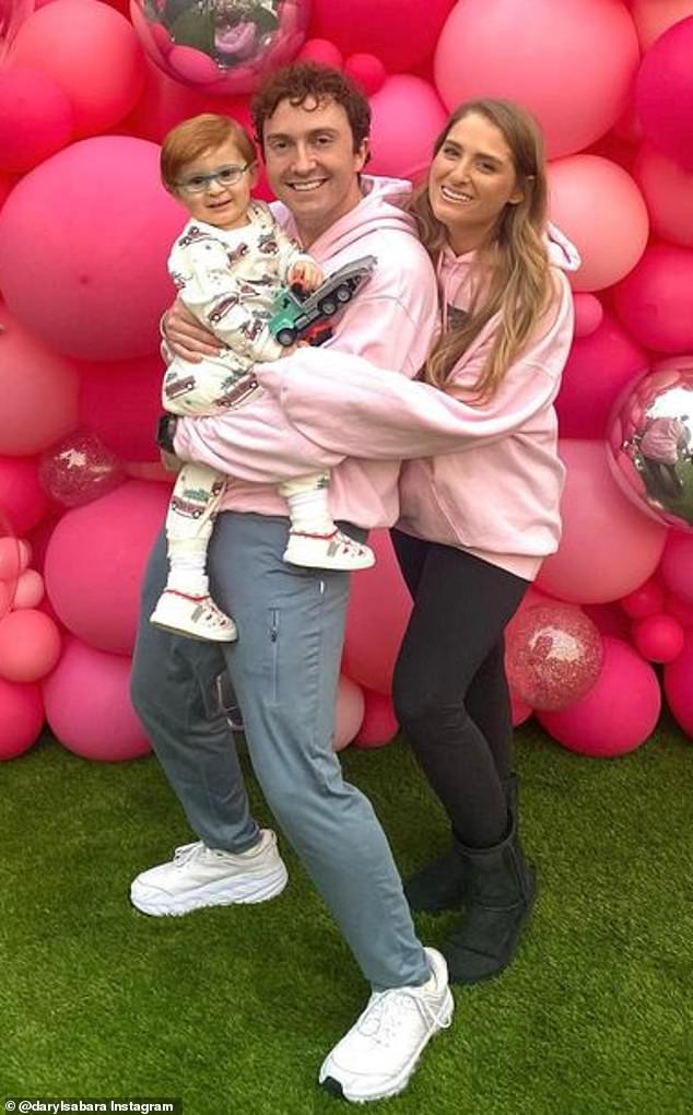 The couple then went on to have two children together - their first son Riley was born in February 2021, and he appears frequently on their social media.