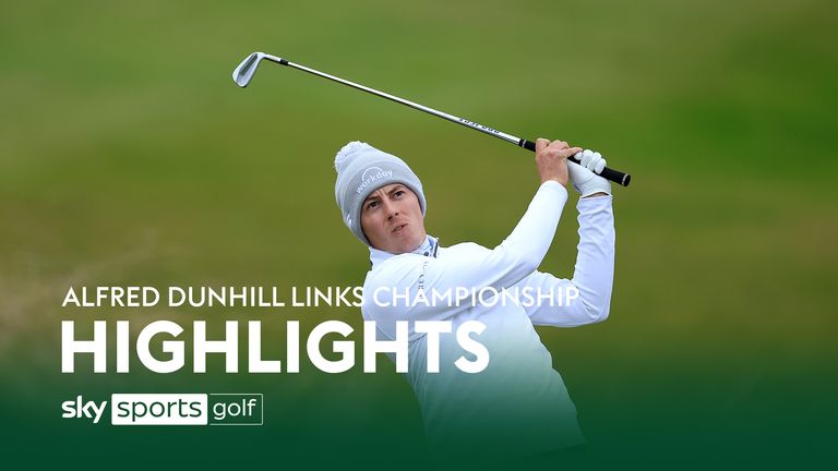 The best of the action from the second round of the Alfred Dunhill Links Championship held at St Andrews, Scotland