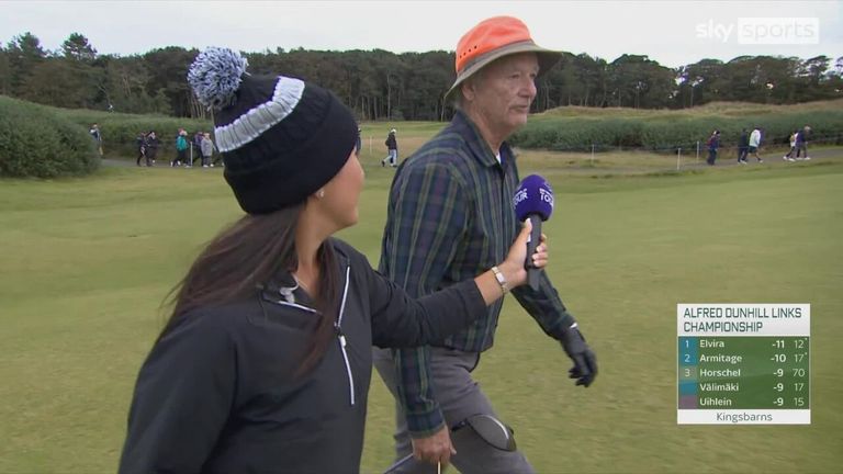 American actor and comedian Bill Murray, who is participating in the Alfred Dunhill Links Championship for the ninth time, gave his unique perspective on golf!