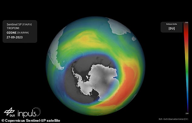 The challenge: Ozone depletion over the frozen continent was first observed in 1985, and over the past 35 years, various measures have been taken to try to shrink the hole.