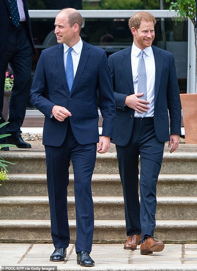 Meanwhile, Duncan said Prince William (41) and Harry's 'relationship is irretrievably broken'.  In the photo, the brothers in July 2021