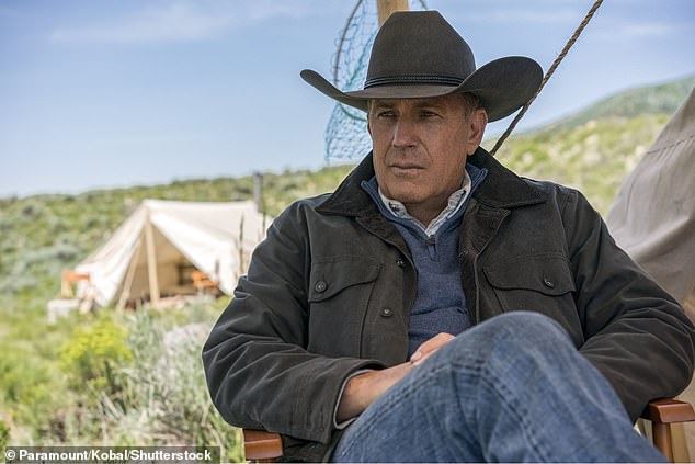 Big reveals: Just as he officially left Yellowstone in May and announced that the fifth season would be his last, he also revealed his split with Christine