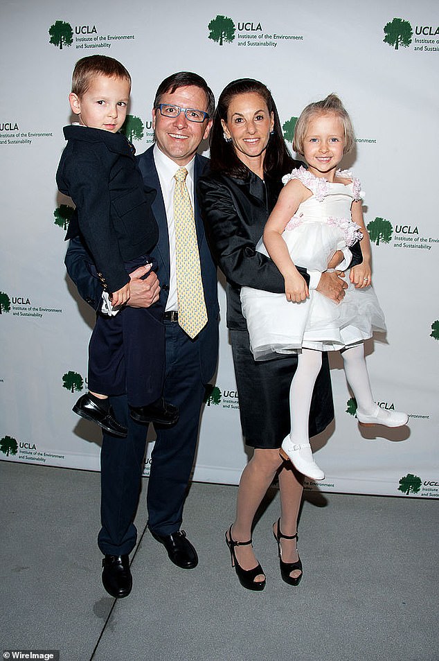 Tony and Jeanne share six children together, including 16-year-old twins Margaret and Jay, who are subject to court orders for child support and custody.  They were photographed with the twins in 2012