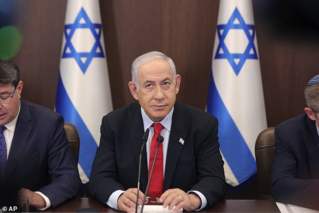 Israel's Prime Minister Benjamin Netanyahu declared his country 'at war' on Saturday