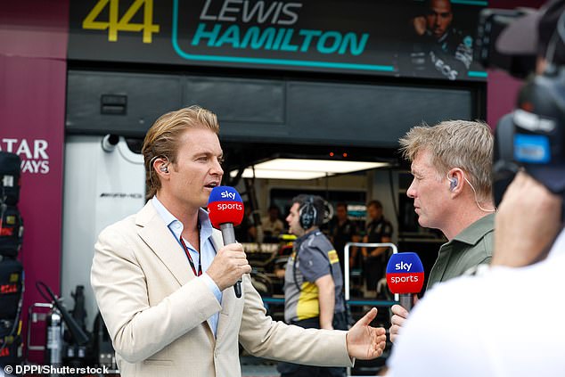 Nico Rosberg (left) dubbed Verstappen one of the five greatest drivers in F1 history