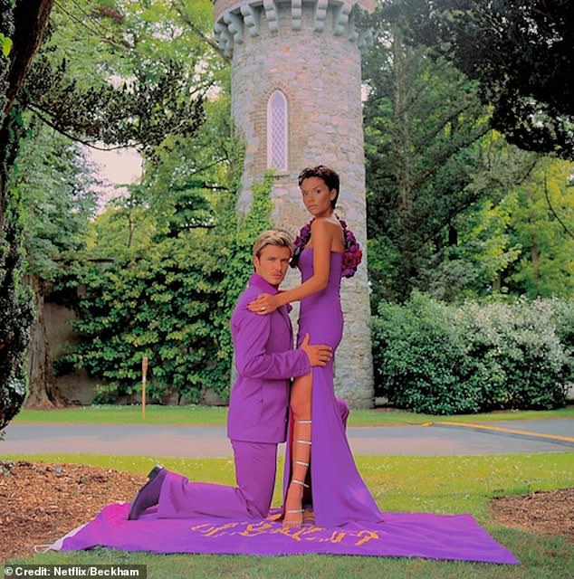 Throwback: The couple first married in a lavish ceremony in Ireland in 1999, complete with thrones, crowns and a magazine deal, but their renewal was said in front of just six people