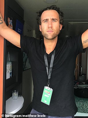 Now, at the age of 34, Matthew Lewis has had an incredible 'glow up' transformation