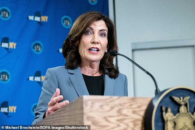 Hochul described the rally as abhorrent and morally repugnant in a post she made on X, formerly Twitter, after Hamas militants invaded Israel and slaughtered hundreds of citizens.