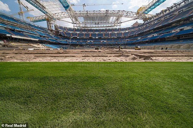 Recent construction at Real Madrid's Santiago Bernabeu stadium could lead to an NFL game