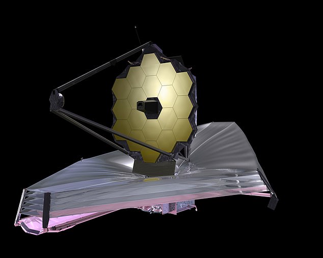 The James Webb Space Telescope (JWST, shown here in space) is the largest and most powerful space telescope ever built