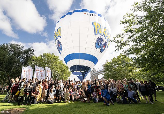 Pokémon Go remains popular, even eight years after its launch;  thousands of players gathered in London in August 2023 for the first ever Pokémon Go Fest