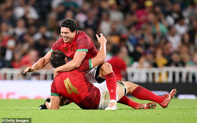 There were wild scenes as the losers lost the mass riot - and if they had just won a few more points, the Wallabies would still be alive in the tournament