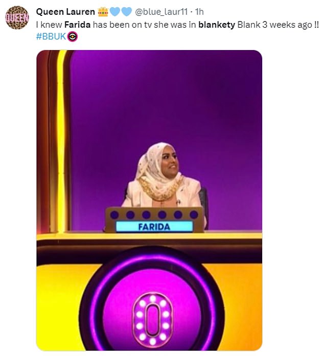 1696805890 291 Big Brothers Farida appeared on TWO TV shows before entering