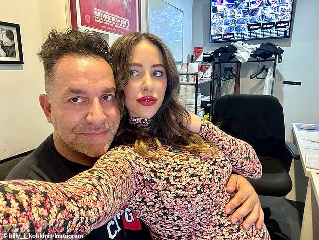 Last week Billy, who is a personal trainer and director of Citi Gym in Sydney's Darlinghurst, also shared photos of himself and Tamara cuddling on the couch with his hand resting on her stomach