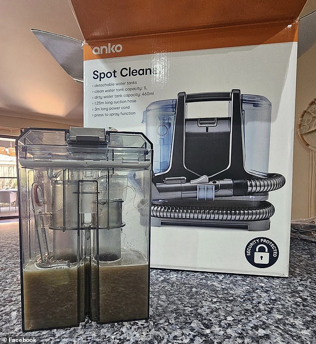 Spot Cleaner ($99) works to remove stains from upholstery or carpets and is designed with a water spray function