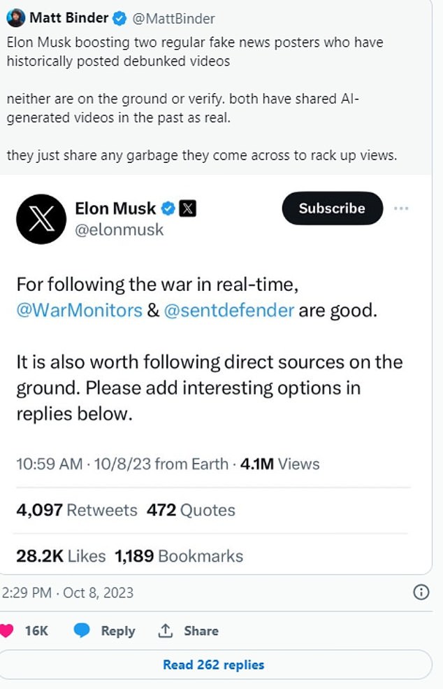 1696812521 424 Elon Musk deletes tweets promoting antisemitic and fake news accounts