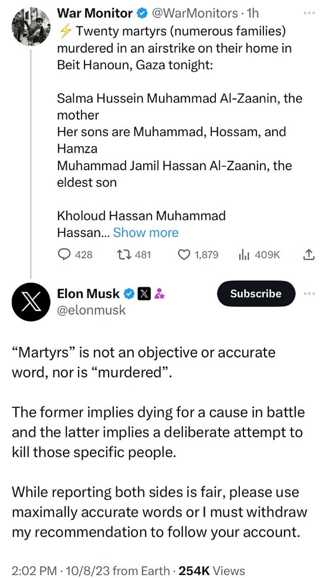 1696812523 355 Elon Musk deletes tweets promoting antisemitic and fake news accounts