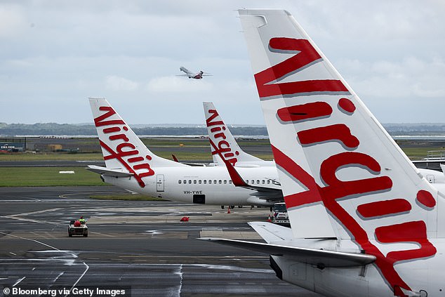 Virgin Australia said the company 'sincerely apologises' for the incident and is conducting an investigation