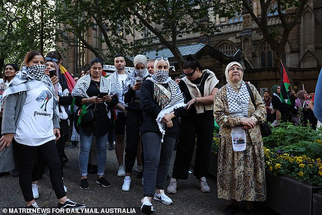 The rally is the latest in a series of demonstrations in support of Palestine after the Hamas group launched a surprise attack on Israel, leaving hundreds dead and thousands injured.